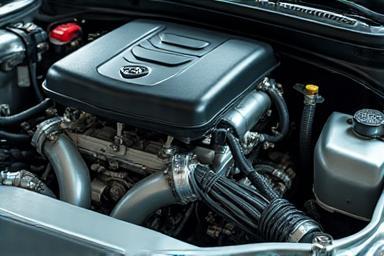 Nettoyage moteur automobile
